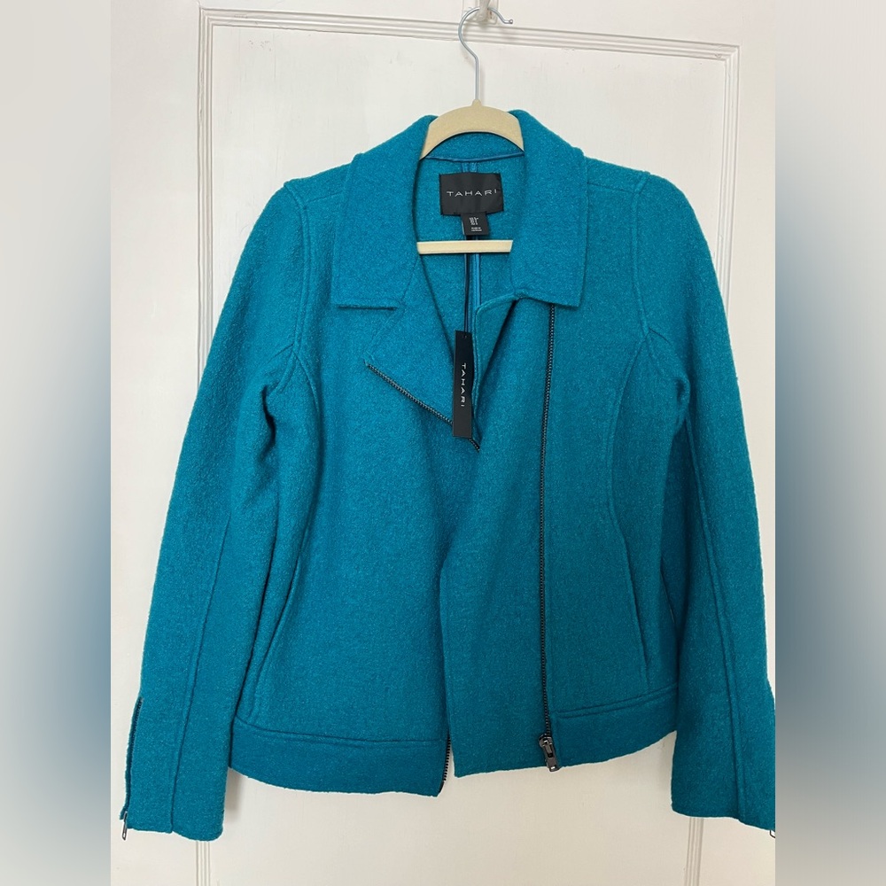 Teal Tahari suit or casual jacket